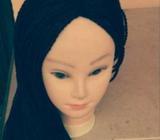 Wig and braid