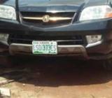 Acura mdx less than a year used