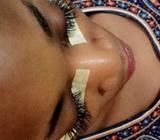 Semi permanent lashes extensions