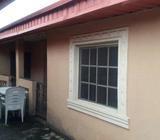 A modern 3 bedrooms bungalow with 2 room & parlour self contain