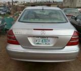 A 2005 mercedes benz E2320 is up for sale