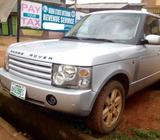 Registered 2005 Range Rover; Less than a year registered