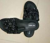 Pretty female waterproof flip flop