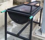 BBQ suya Drum grill