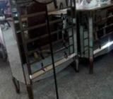 Metalic Floor Standing Clock