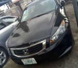 Registered 2008 model Honda accord