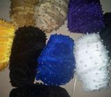 Fully Beaded NET TURBAN(black avaiable)