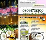 Fresh virgin coconut oil