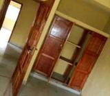New built 3 bedroom flat all tiles floor fenced gate water