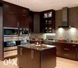 Marble/granite kitchen top and cabinet