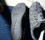 Black and white yeezy