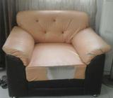 Used 3seater sofa and a centre persian rug available for quick grab