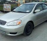 Toks Toyota corolla for sale