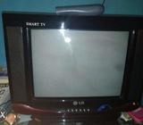 New LG coloured 18inc T.V with Remote n Receipt
