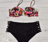 Beach lover two piece bikini swimsuit