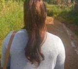 Drawstring pony tail