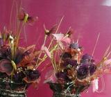 Artificial Satin Flowers