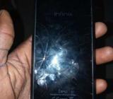 Infinix zero for sale with cracked calibration and back casing