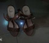 Brown heels