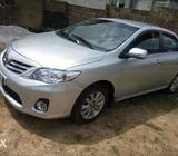 Toyota corolla 2012 model