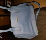 Susun leather navy blue handbag