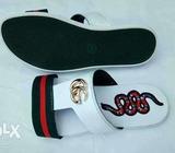Gucci KingSnake double strap Slip
