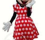 Cartoon characters/mascots(mickie and minnie mouse) for rent and sale