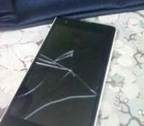 In good condition and he as small screen crack