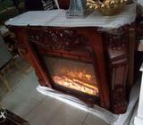 Fire place TV stand