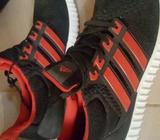 Red addidas ultra boost