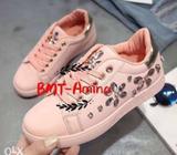 Ladies Crystal studded Sneakers