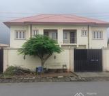 A Unit Of 3 Bedroom Semi-detached Duplex And A Room Boy’s Quarter With Study Room