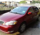 2006 tokunbo Toyota corolla for sale