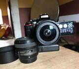 A Nikon D5300 in perfect working condition