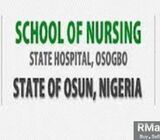 Osun State College of Nursing Sciences form, Oshogbo ️(08152927524) 2025-2026 Admission&Midwifery fo